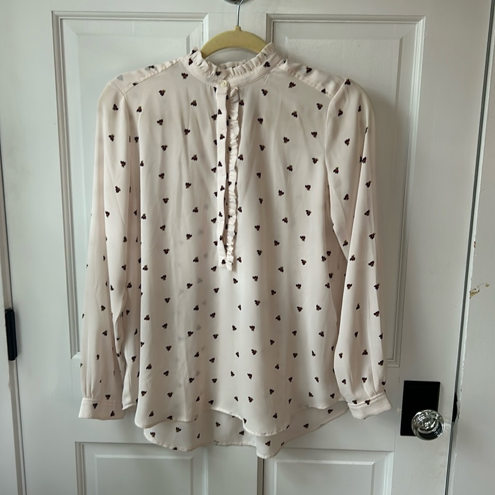 Ruffle detailed blouse